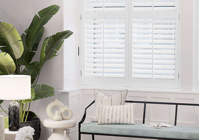 Kensington, Atlantic White - Full Height Plantation Shutter - Image 5